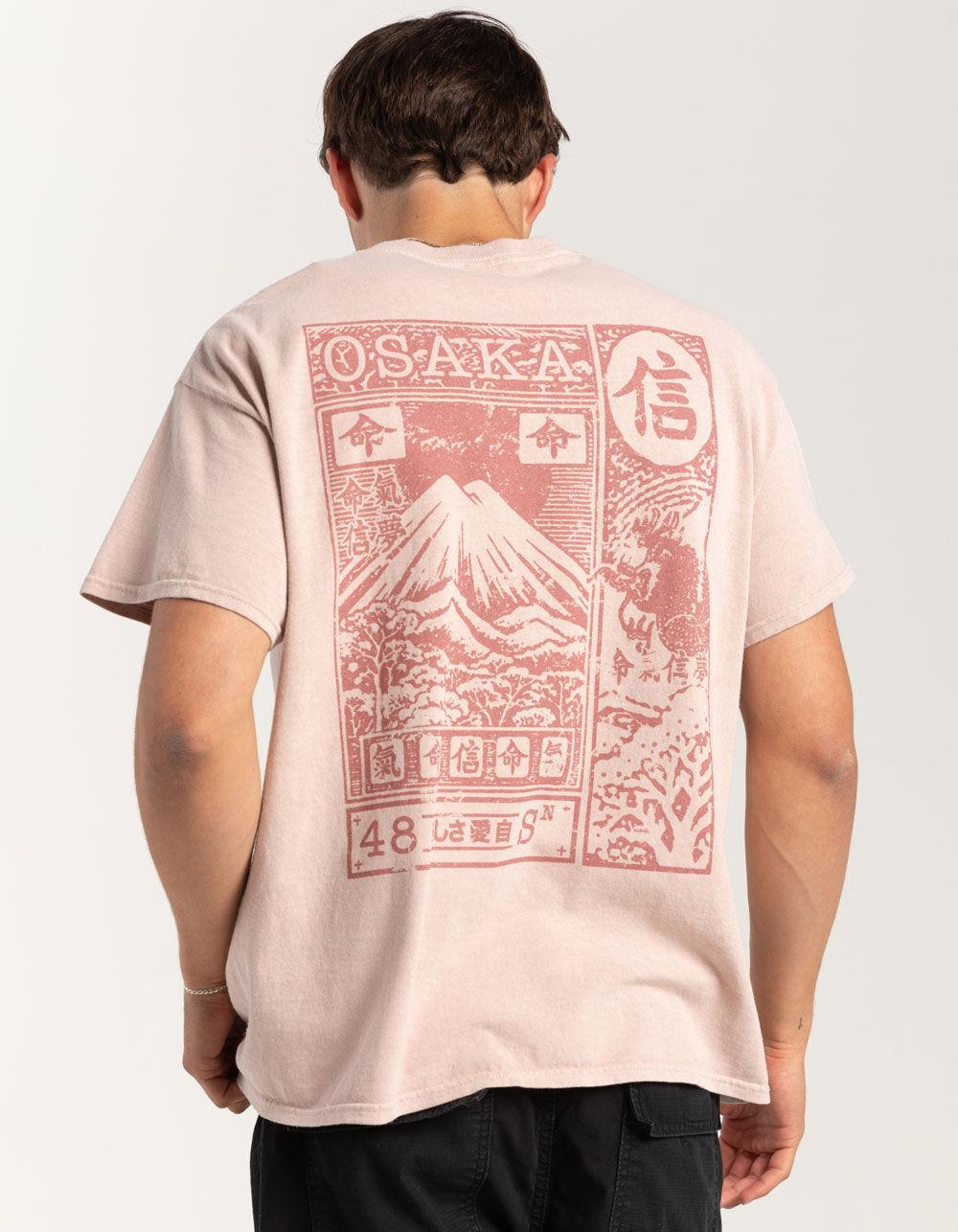 BDG Urban Outfitters Osaka Mountain Mens Tee - PINK Product Image