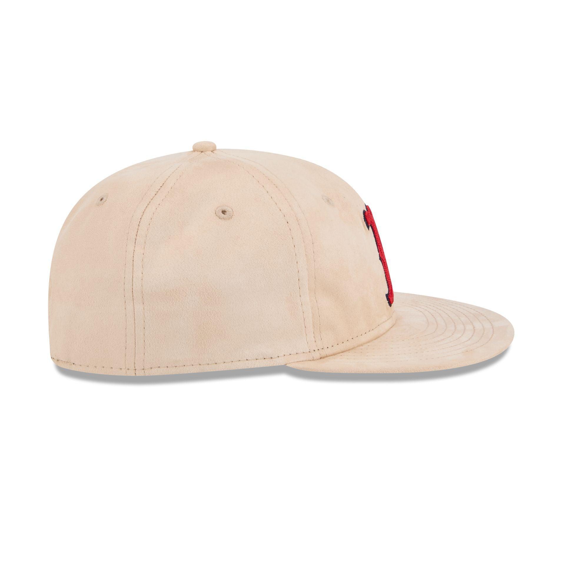 Boston Red Sox Stone Suede Retro Crown 9FIFTY Snapback Hat Male Product Image