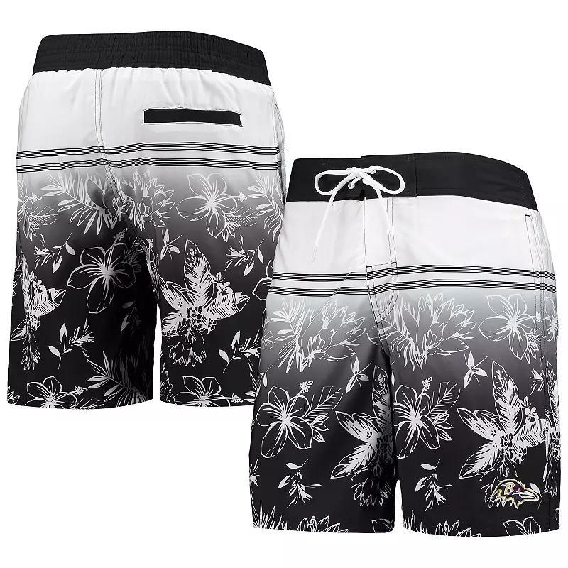 Mens G-III Sports by Carl Banks Baltimore Ravens Island Volley Swim Shorts Product Image