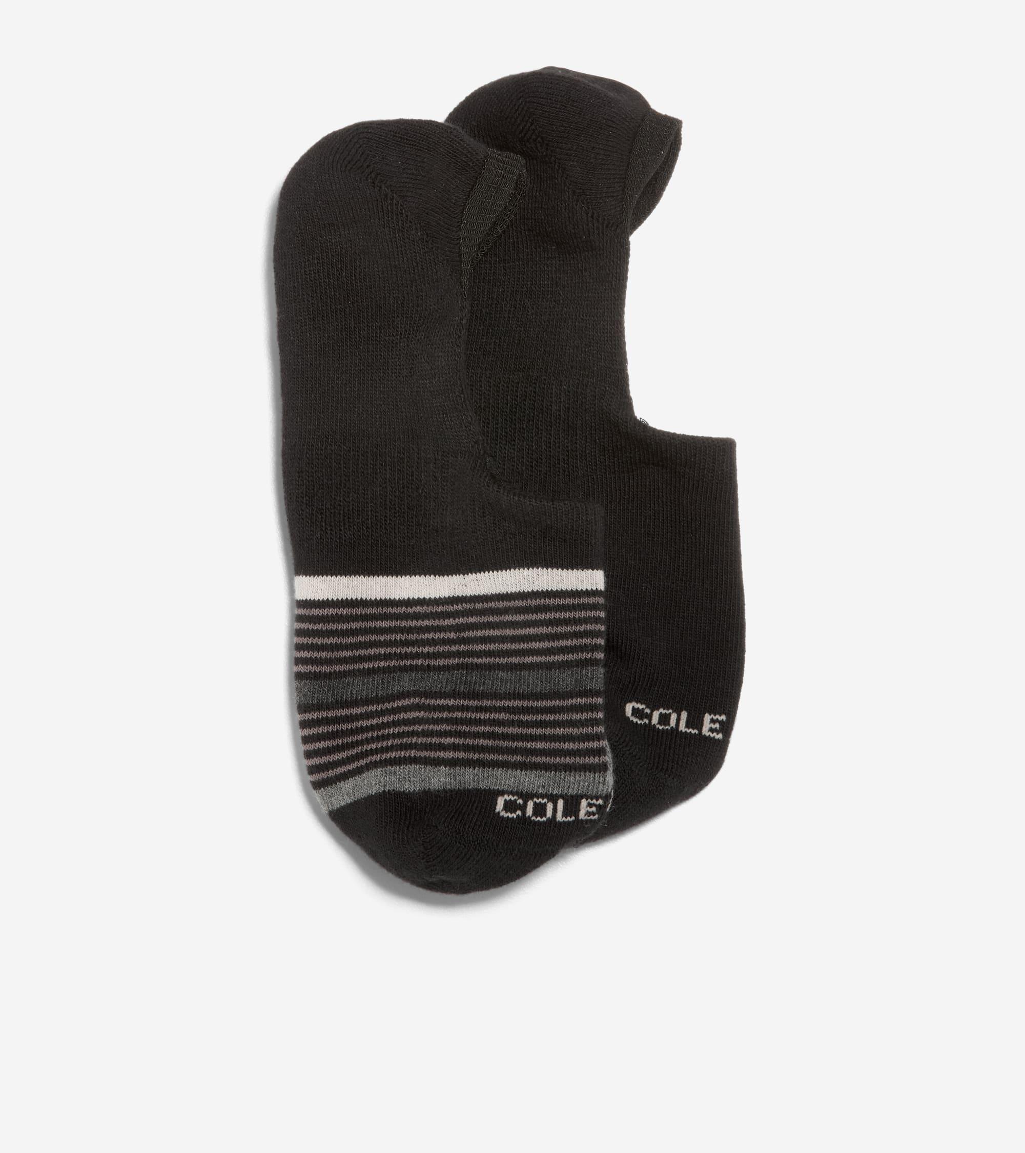Men's Casual Cushion Sock Liner – 2 Pack Product Image