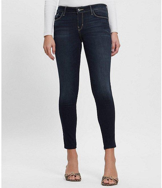 Guess Power Low Rise Skinny Jeans Product Image