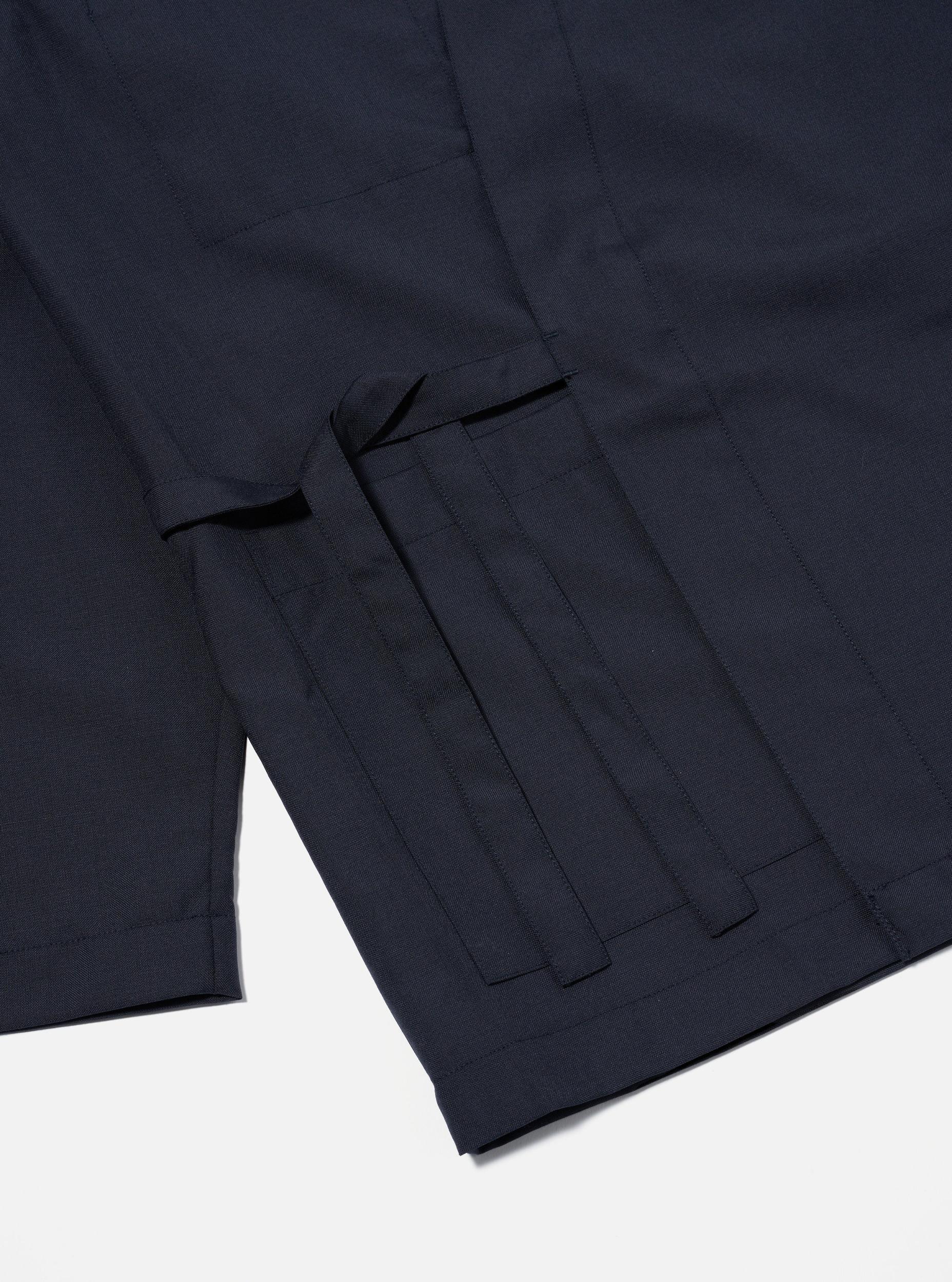 Navy Tropical Suiting Kyoto Work Jacket Product Image