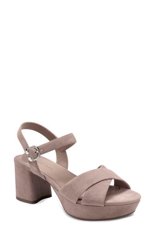 Aerosoles Cosmos Womens Suede Platform Sandals Product Image