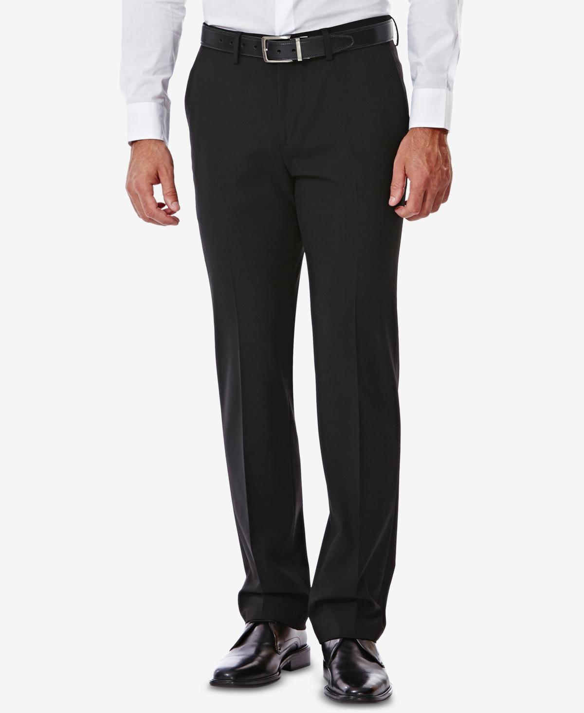 Mens J.M. Haggar Premium Slim-Fit Flat-Front Stretch Suit Pants Product Image