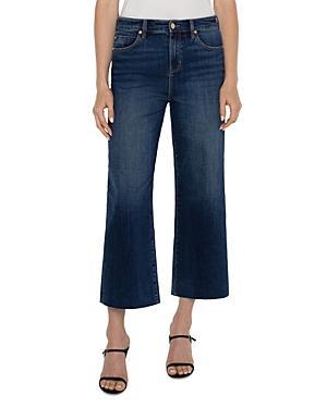 Liverpool Los Angeles Stride High Rise Cropped Wide Leg Jeans in Bowers Product Image