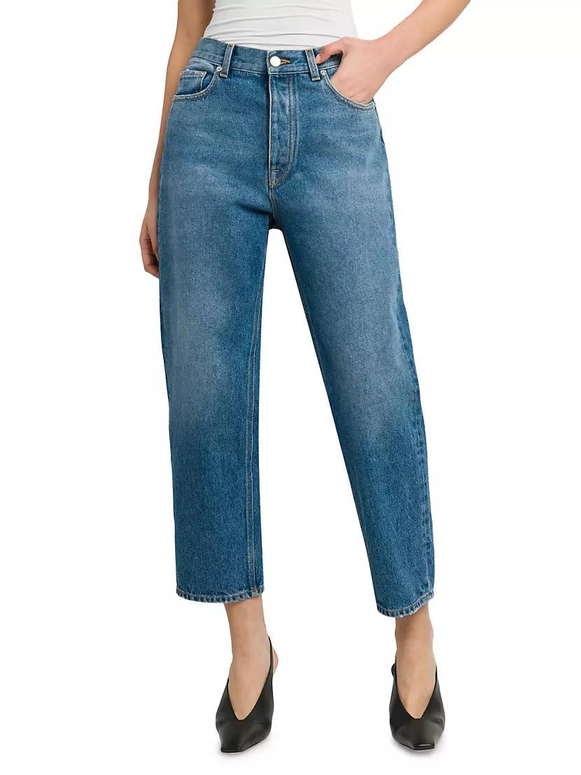 Caia Mid-Rise Crop Jeans Product Image