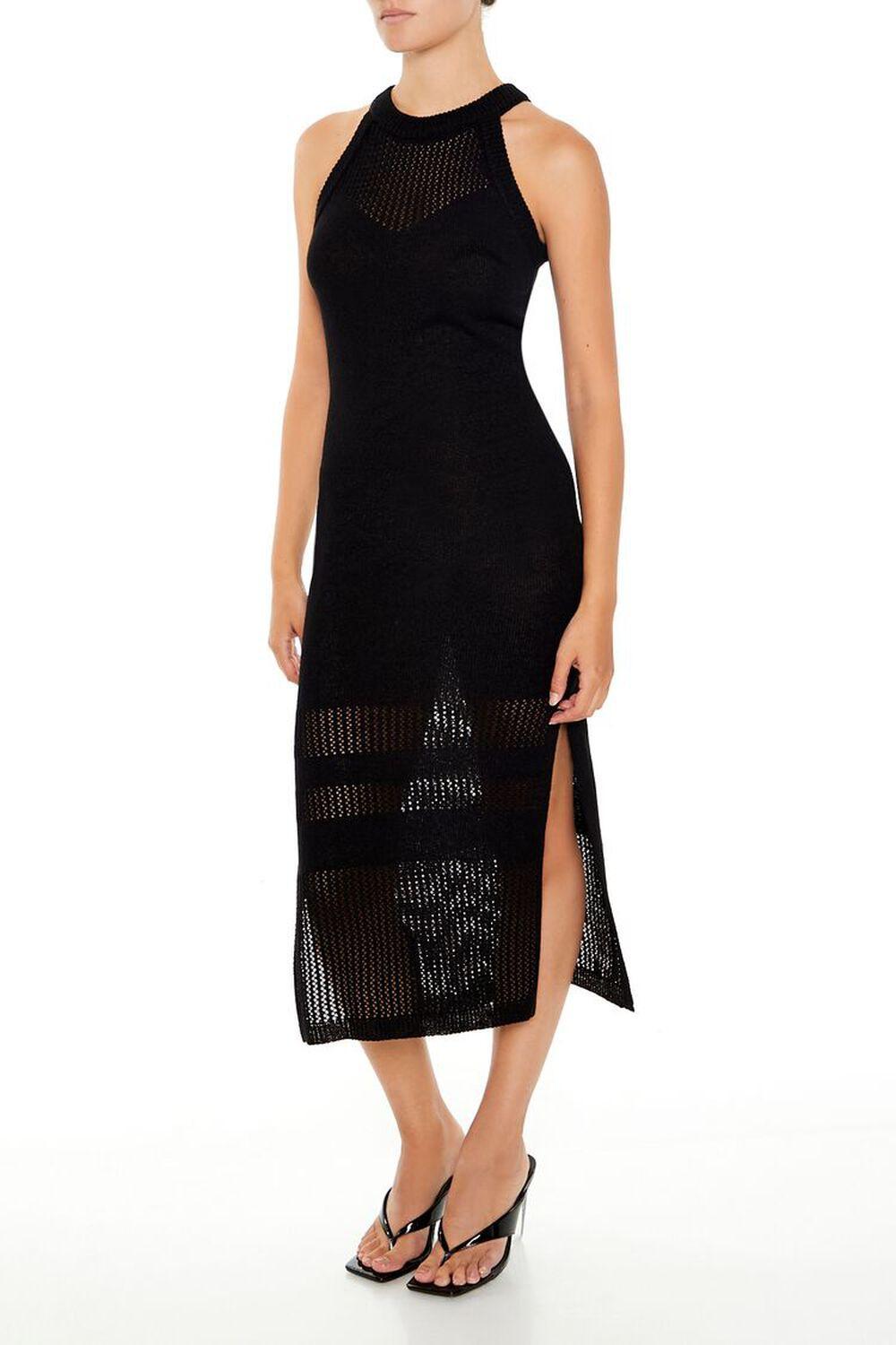 Crochet Sweater Midi Dress | Forever 21 Product Image