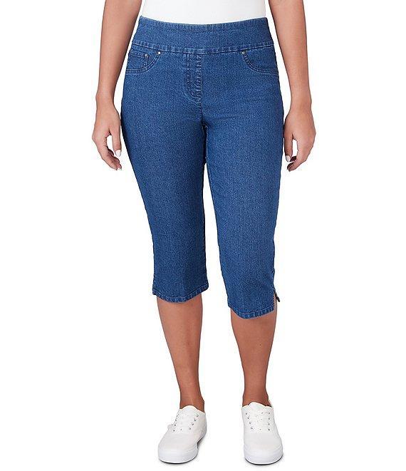 Ruby Rd. Stretch Clamdigger Pull-On Jeans Product Image
