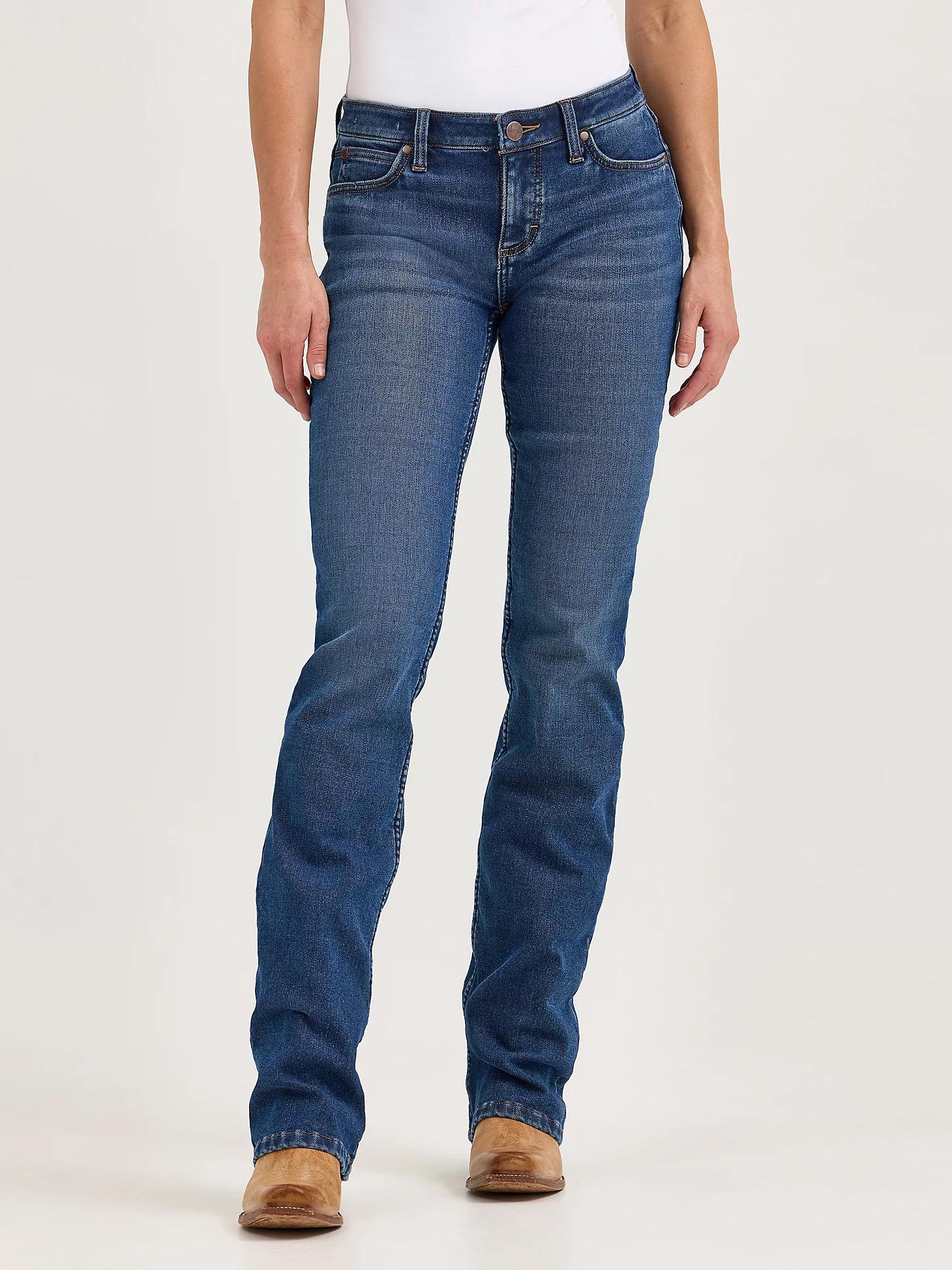 Women's Wrangler Retro® Mae Lined Bootcut Jean | Women's JEANS | Wrangler® Product Image