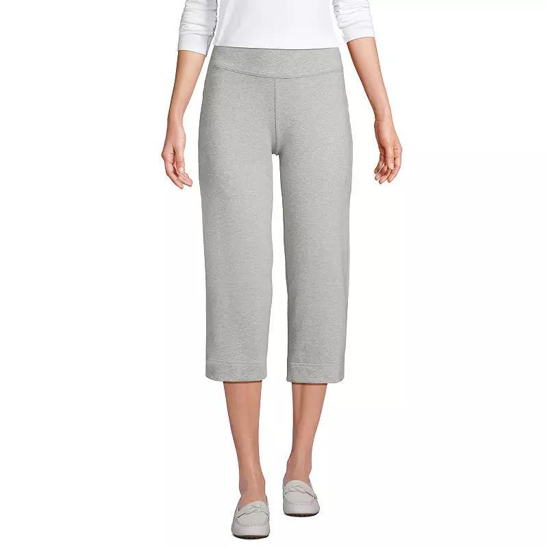 Women's Lands' End Starfish Straight-Leg Pull-On Crop Pants, Size: XL Tall, Deep  Blue Product Image