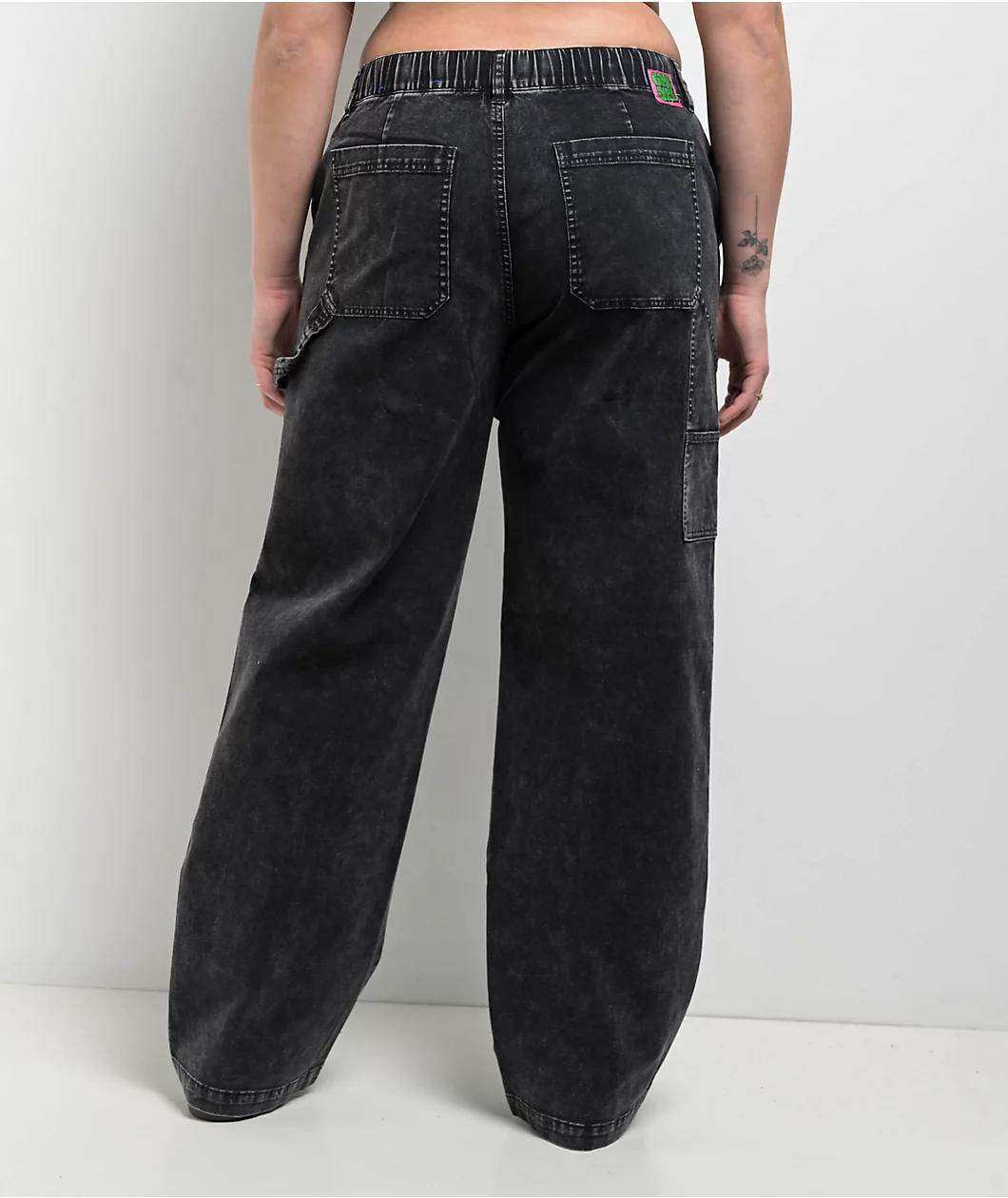 Empyre Brooke Mineral Wash Black Carpenter Jeans Product Image