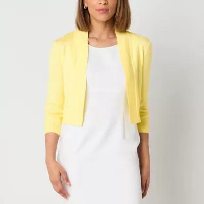 Perceptions Womens 3/4 Sleeve Shrug Product Image