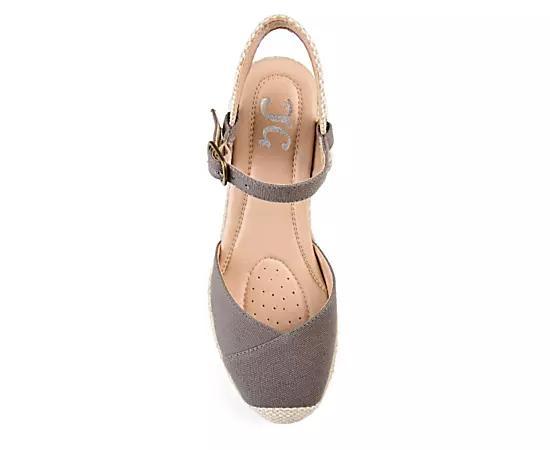 Journee Ashlyn Womens Wedges Blue Product Image