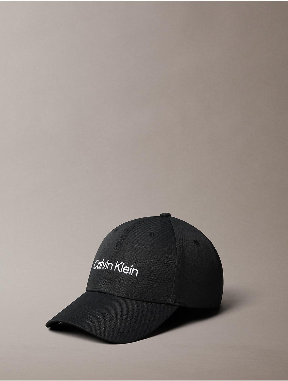 Calvin Klein Mens Standard Logo Embroidery Baseball Cap - Navy Product Image