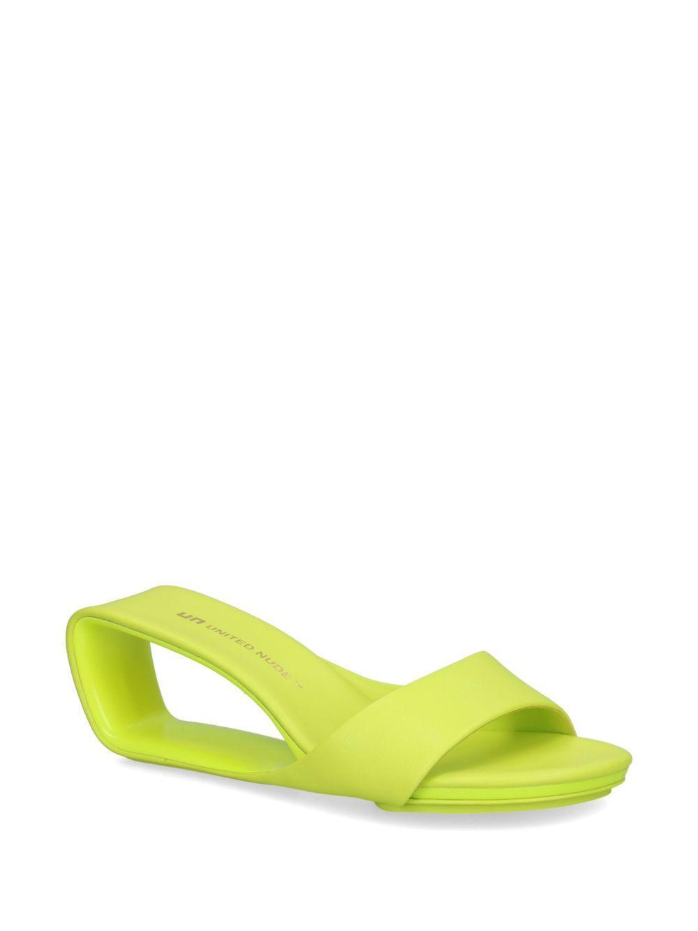 Mobius 65mm faux-leather mules Product Image