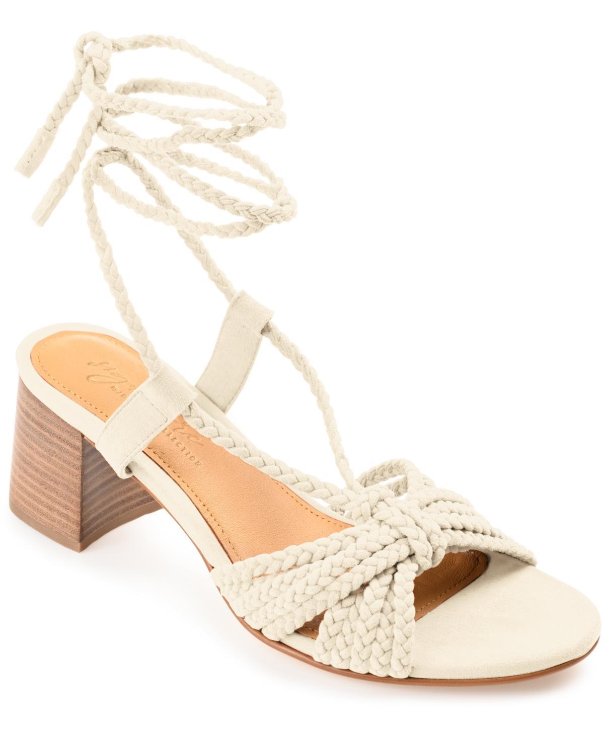 Journee Signature Railee Tru Comfort Foam Womens Leather Dress Sandals Product Image