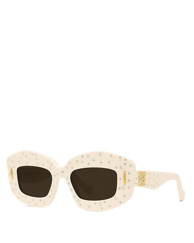Loewe Chunky Anagram Rectangular Sunglasses, 49mm Product Image