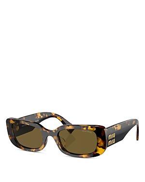57MM Rectangular Sunglasses Product Image