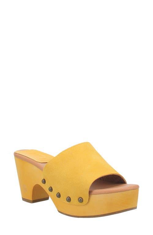 Dingo Beechwood Women's Suede Platform Sandals, Size: 8, Brown Product Image
