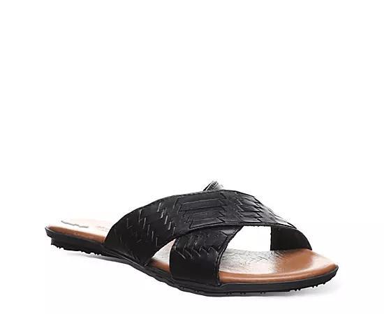 Bearpaw Ximena Womens Leather Slide Sandals Product Image