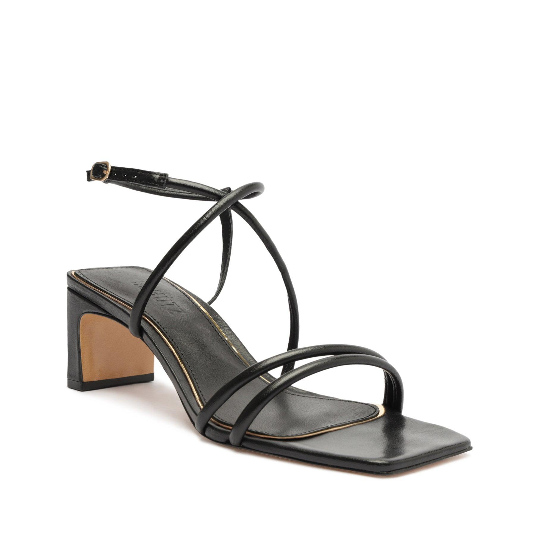 Aimee Block Leather Sandal Product Image