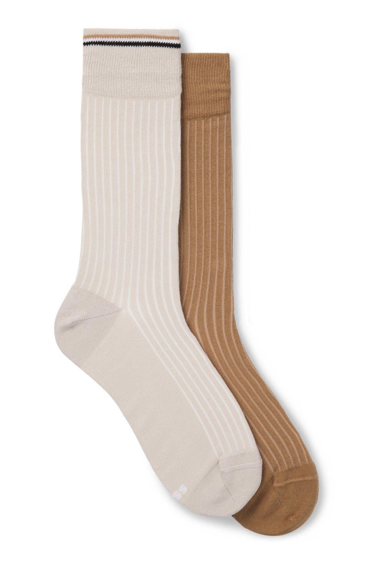 Two-pack of regular-length socks Product Image