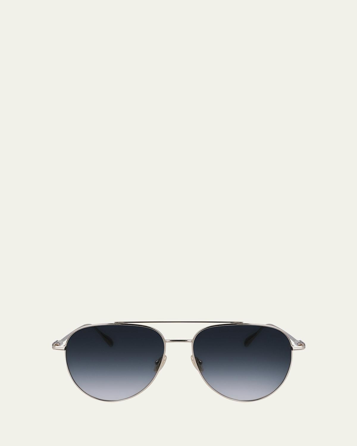 Mens 61MM Geometric Sunglasses Product Image