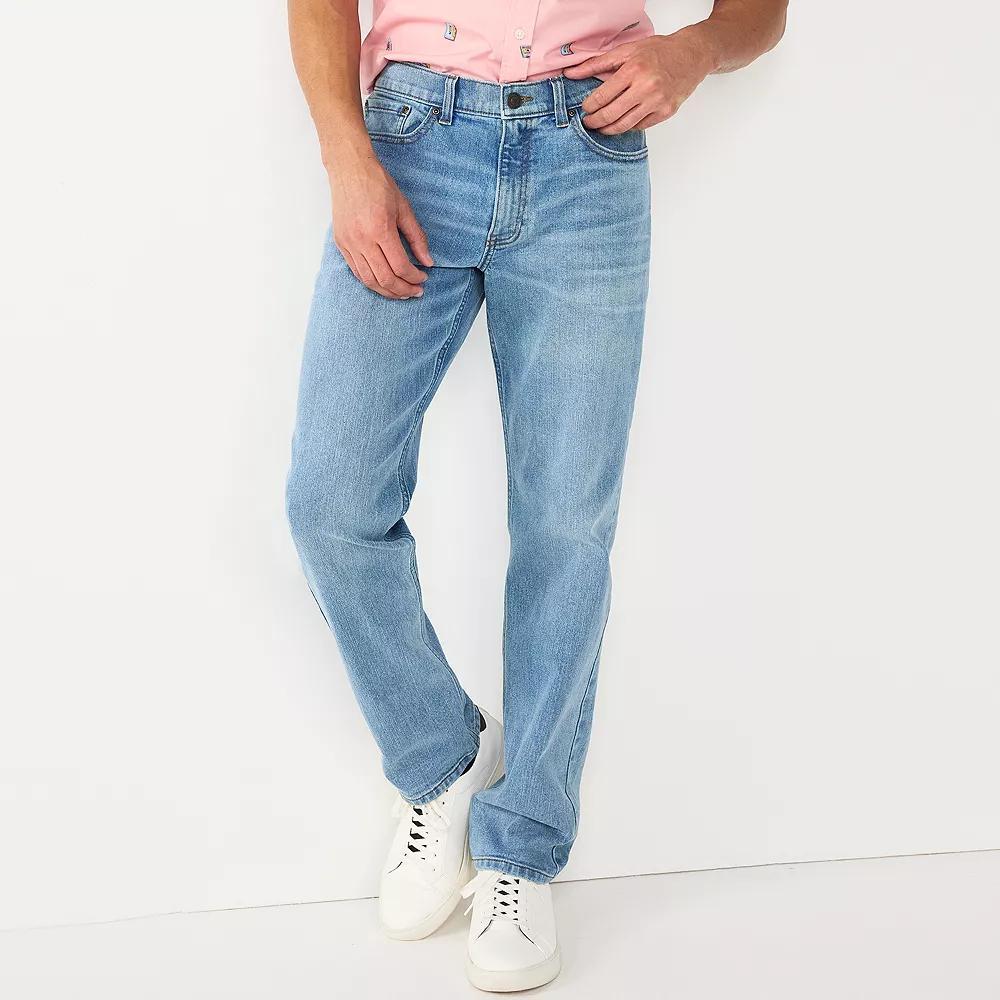 Men's Sonoma Goods For Life® Regular-Fit Everyday Jean, Size: 40X30, Light Grey Product Image
