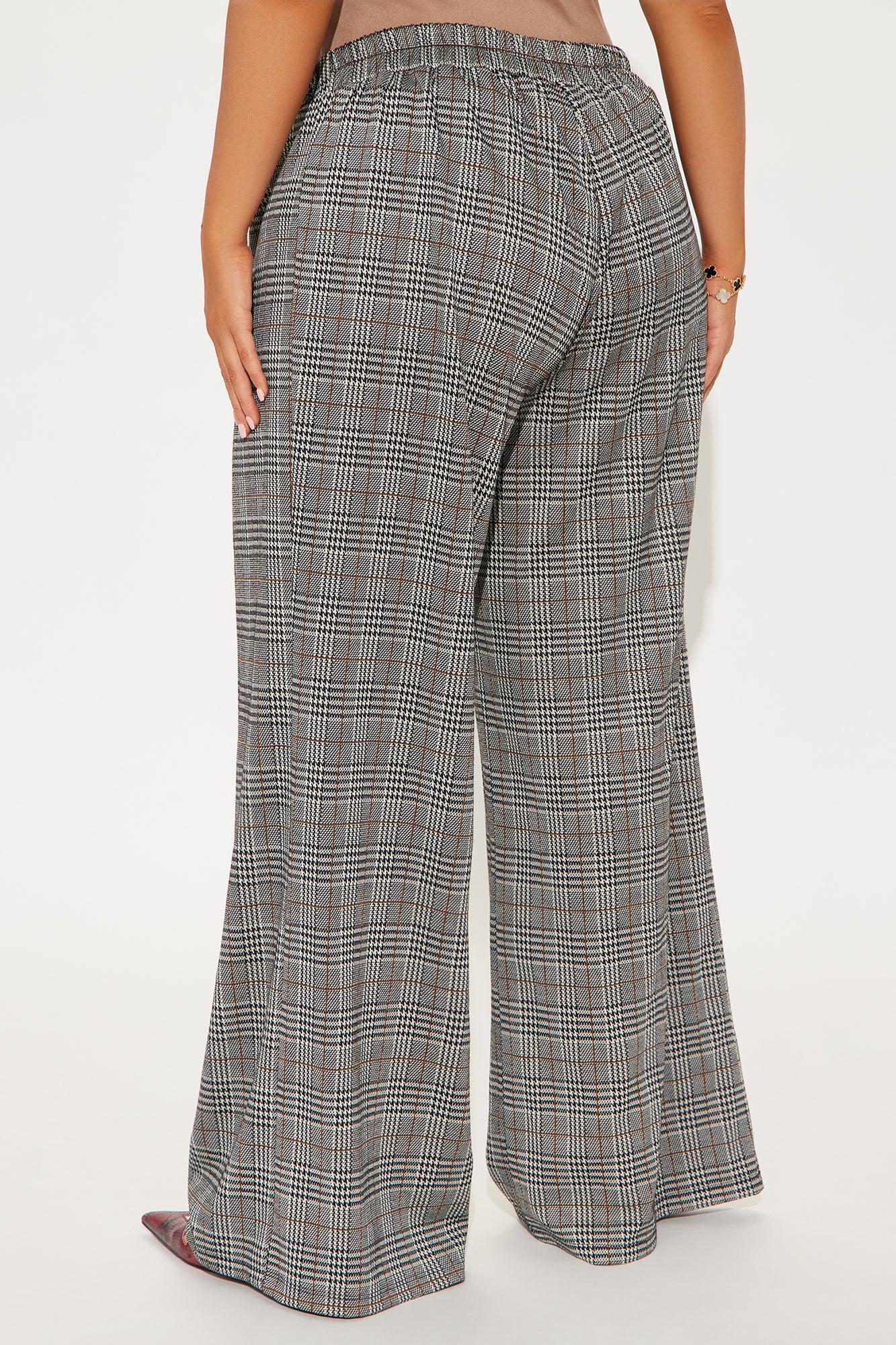 Trieste Houndstooth Trouser - Black/White Product Image