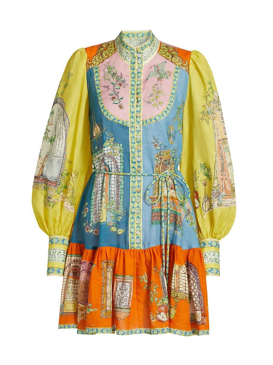 Womens Monte Printed Minidress Product Image