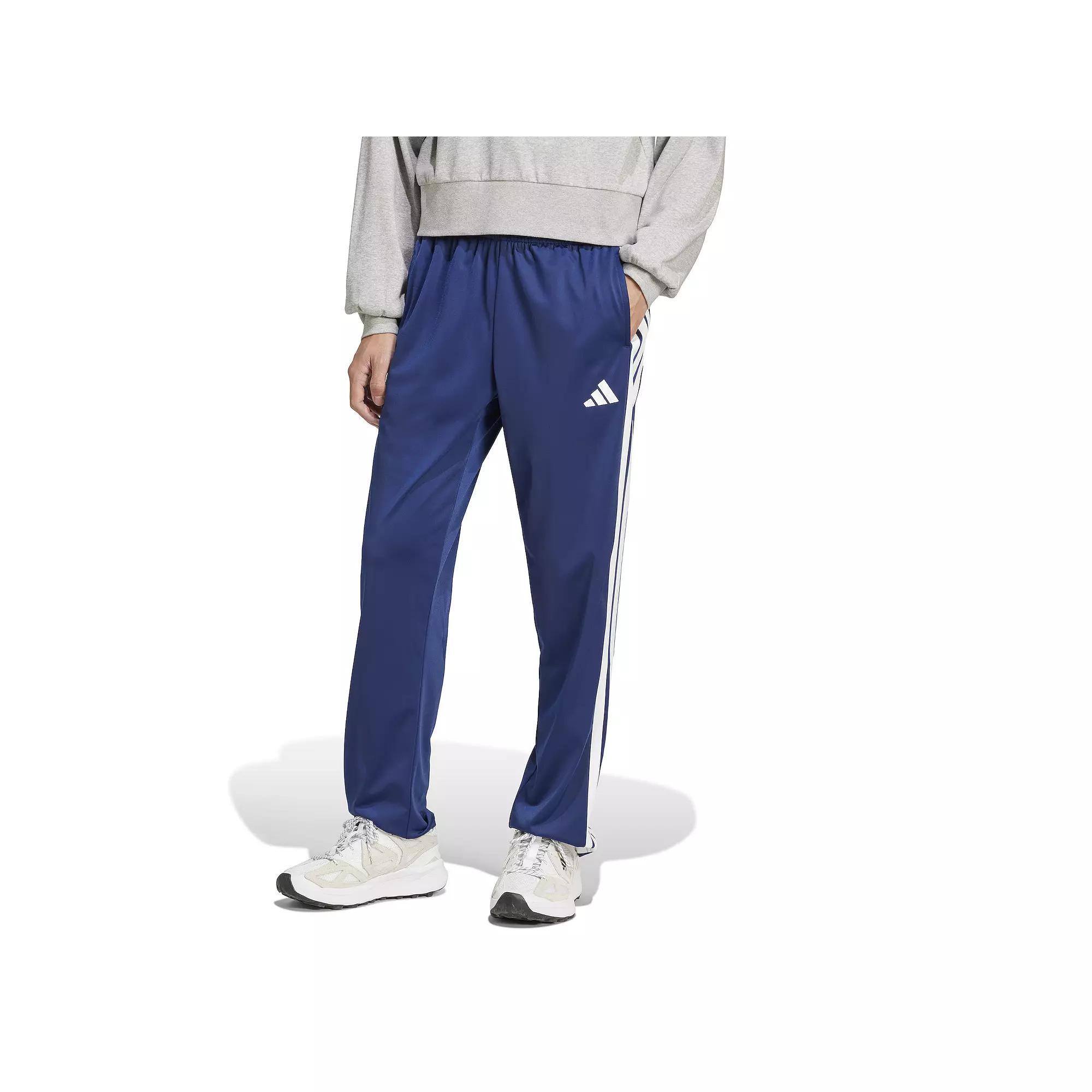 Men's adidas 3-Stripe Tricot Sportswear Track Pants, Size: XL, Dark Blue Product Image
