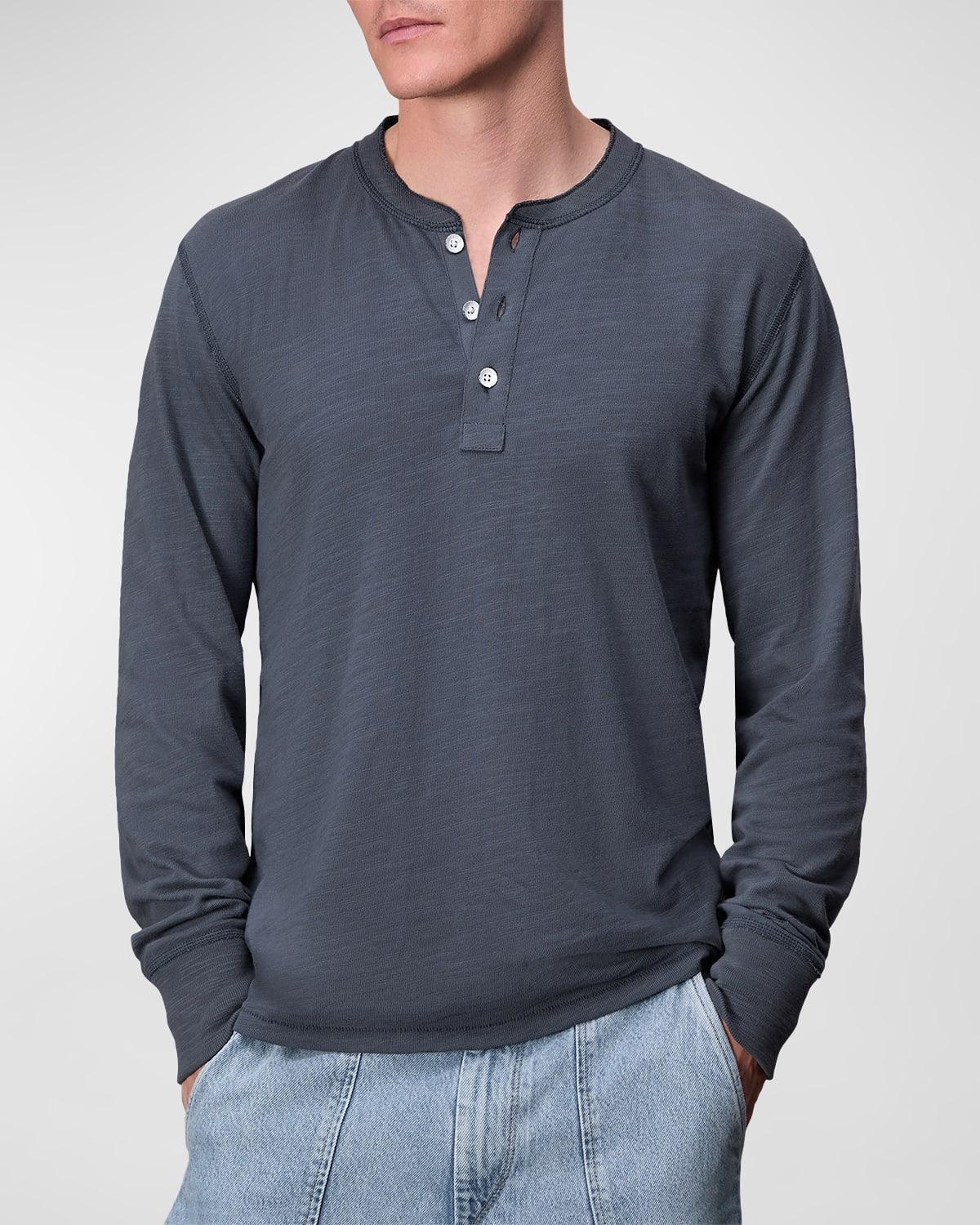 Mens Classic Flame Henley Shirt Product Image