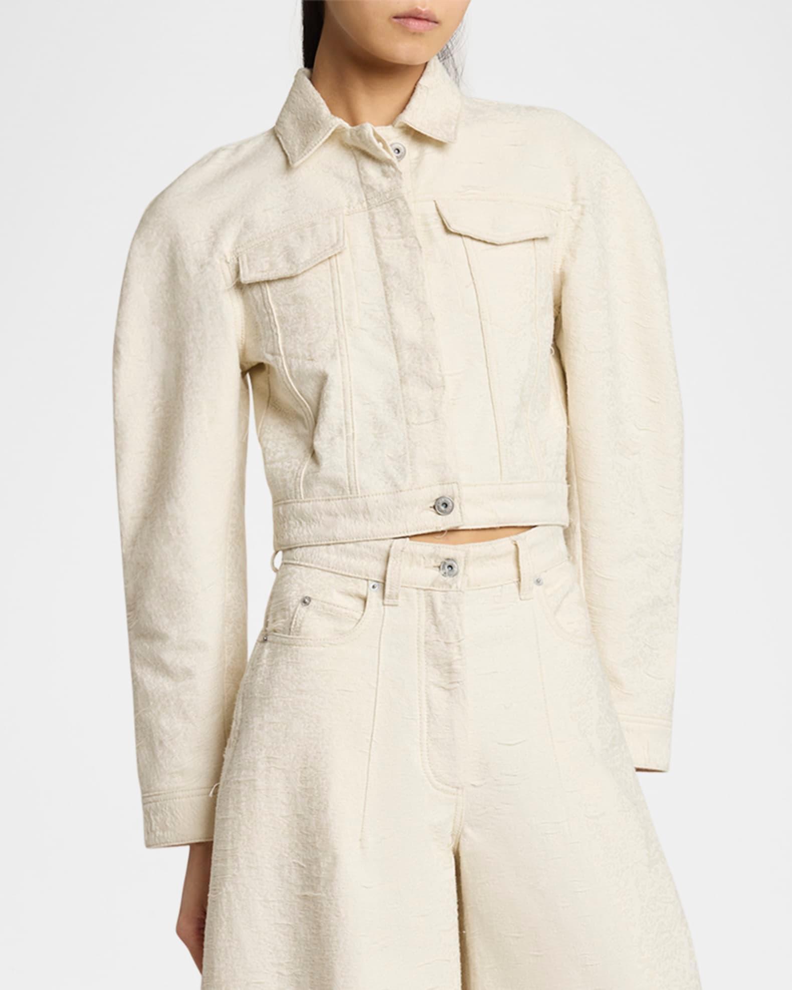 The Oval Denim Coat Product Image