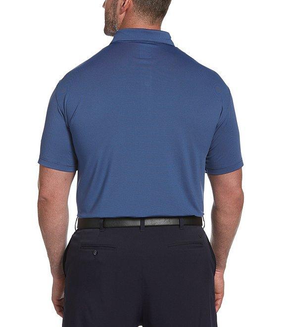 Callaway Big & Tall Fine Line Stripe Stretch Short Sleeve Polo Shirt Product Image