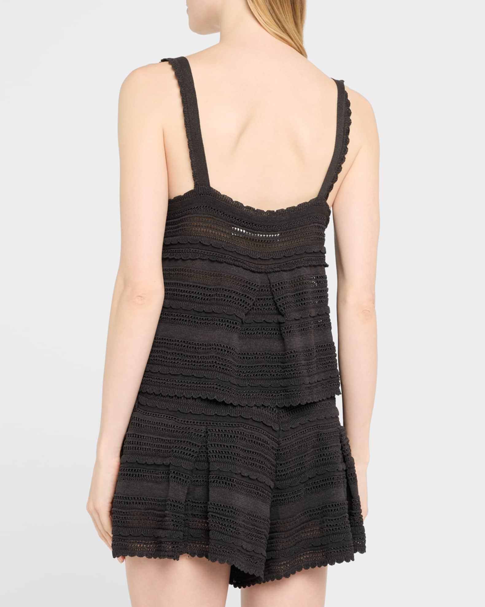 Lucky Lace Knit Tank Top Product Image