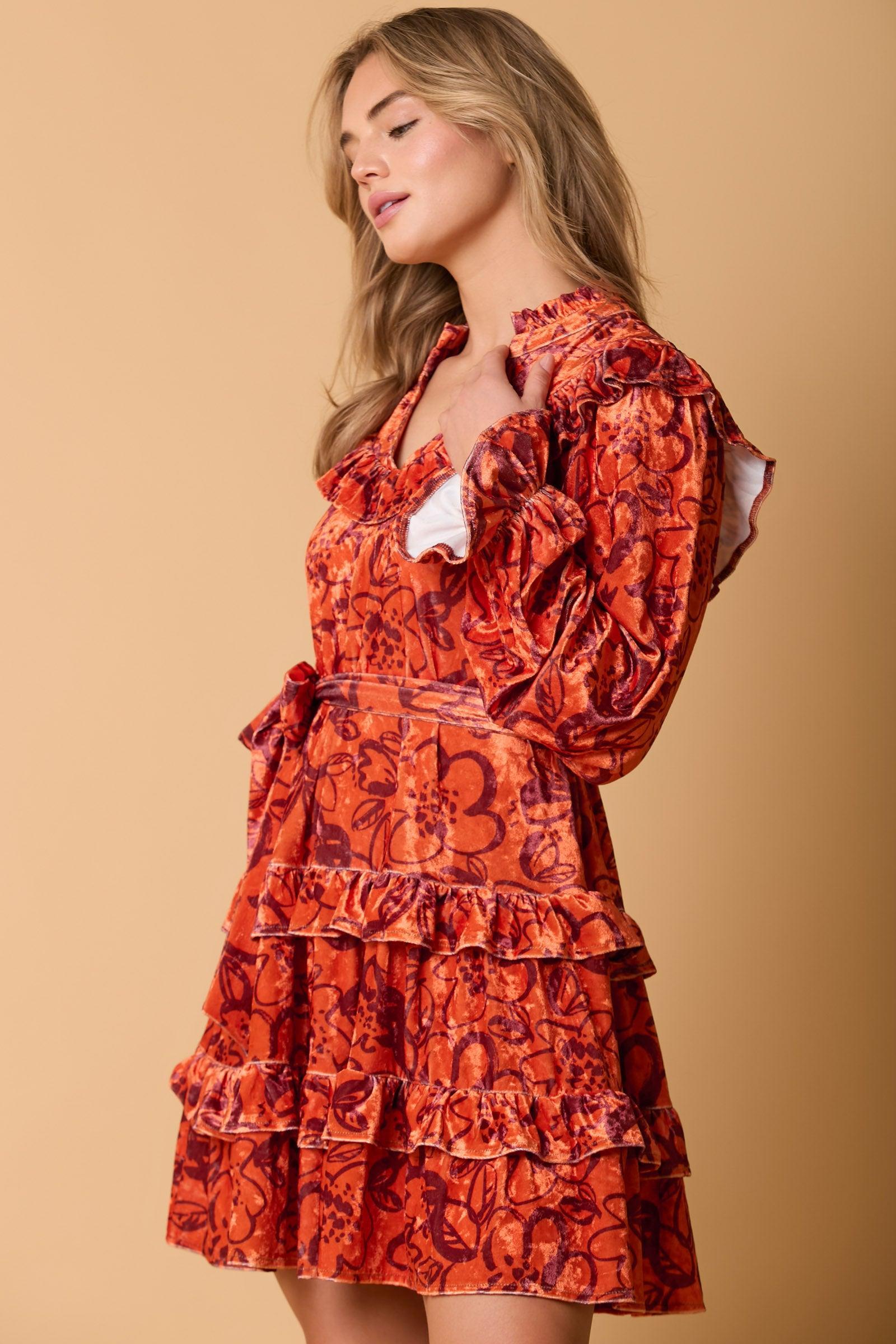 Velvet dress Product Image