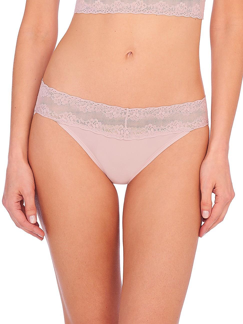 Womens Bliss Perfection Lace Trim One Size Bikini Brief Product Image