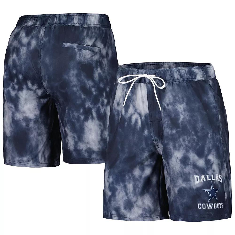 Men's G-III Extreme  Navy Dallas Cowboys Change Up Volley Swim Trunks, Size: Large, Blue Product Image