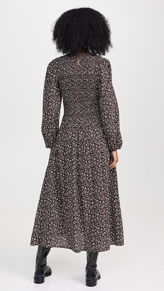 Madewell Long Sleeve Selena Dress | Shopbop Product Image