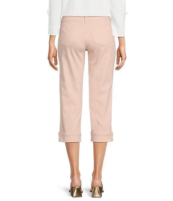 NYDJ Petite Size Marilyn Cuffed Cool Embrace® Capri Denim Jeans Product Image