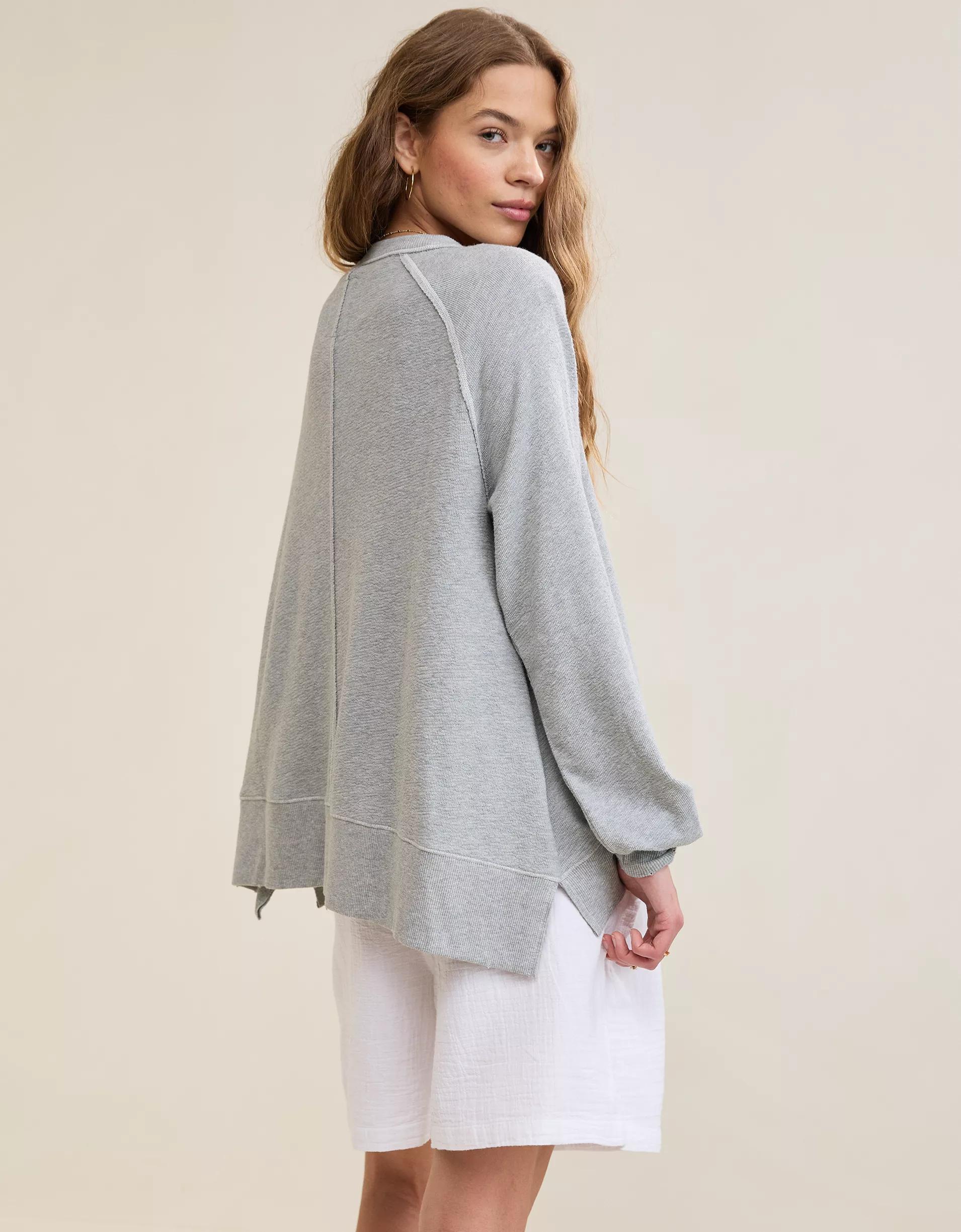 Aerie East West Crew Sweatshirt Product Image