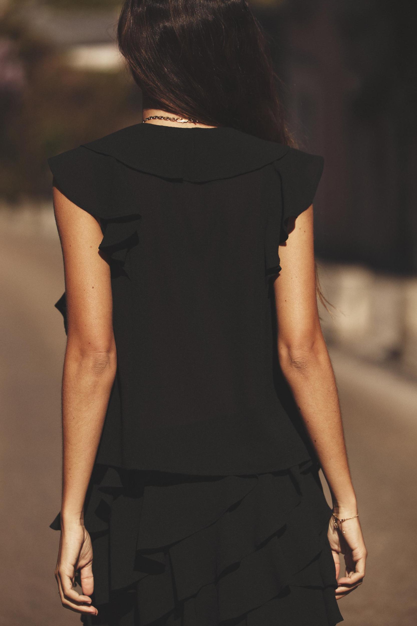 RUFFLED BLOUSE Product Image