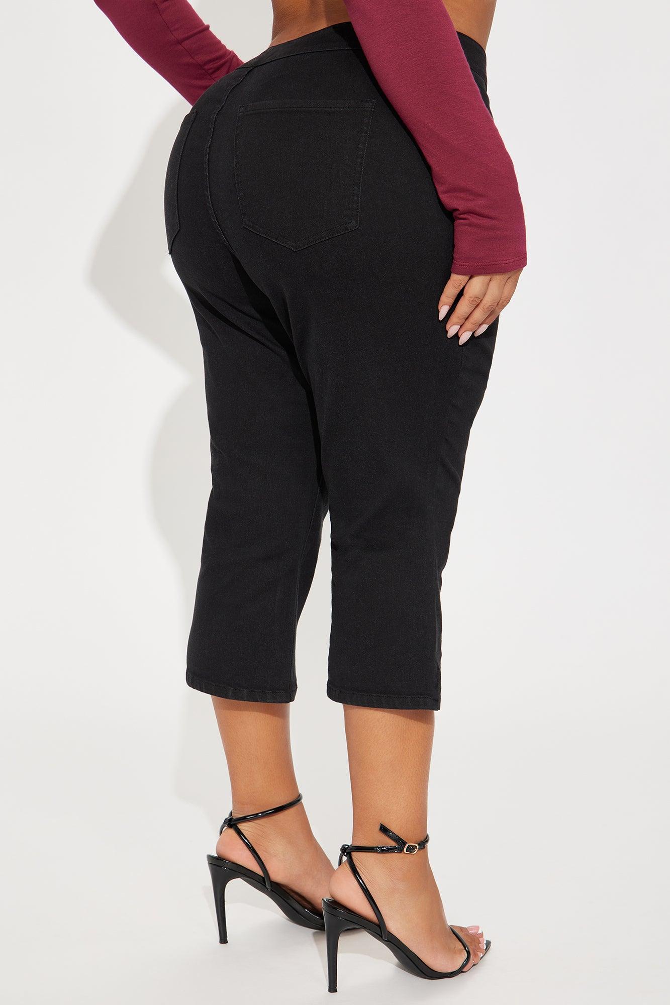 Cora Capri Pant - Black Product Image