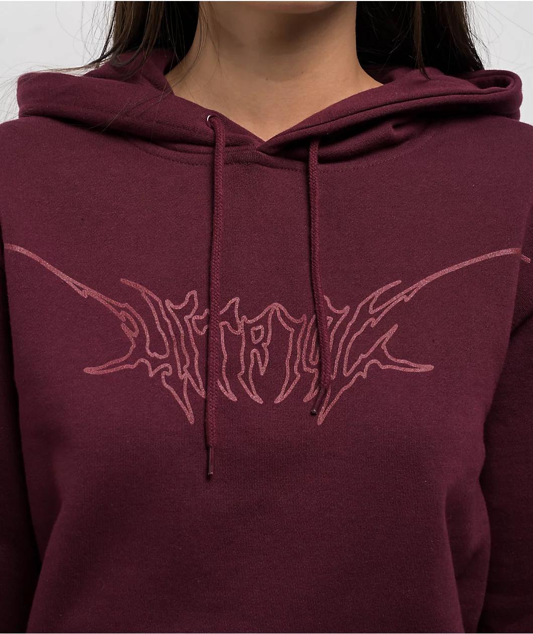 Vitriol Not Afraid Red Hoodie Product Image