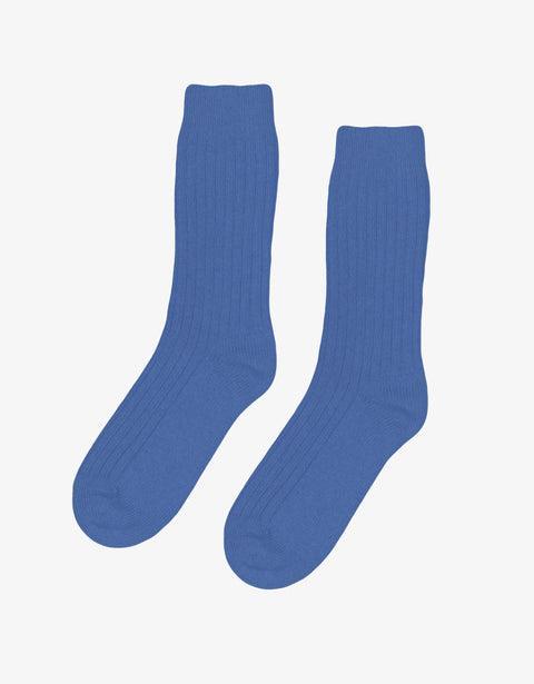 Merino Wool Blend Sock - Stone Blue Product Image