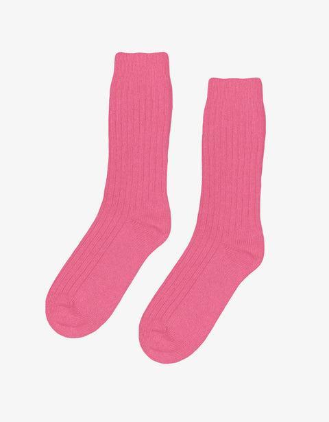 Merino Wool Blend Sock - Coffee Brown Product Image