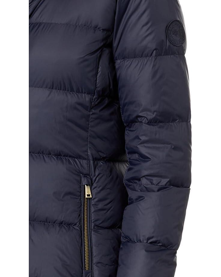 Taffeta Down Coat With Bib Product Image