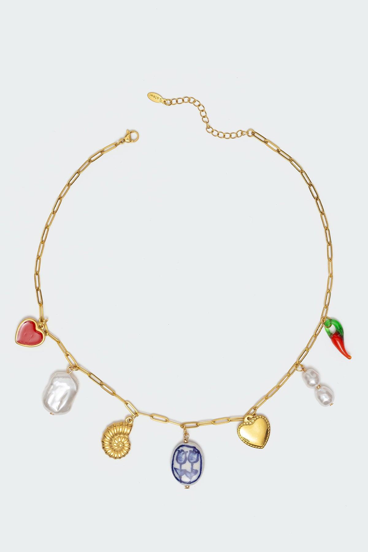 Seaside Sweetheart Charm Necklace Product Image