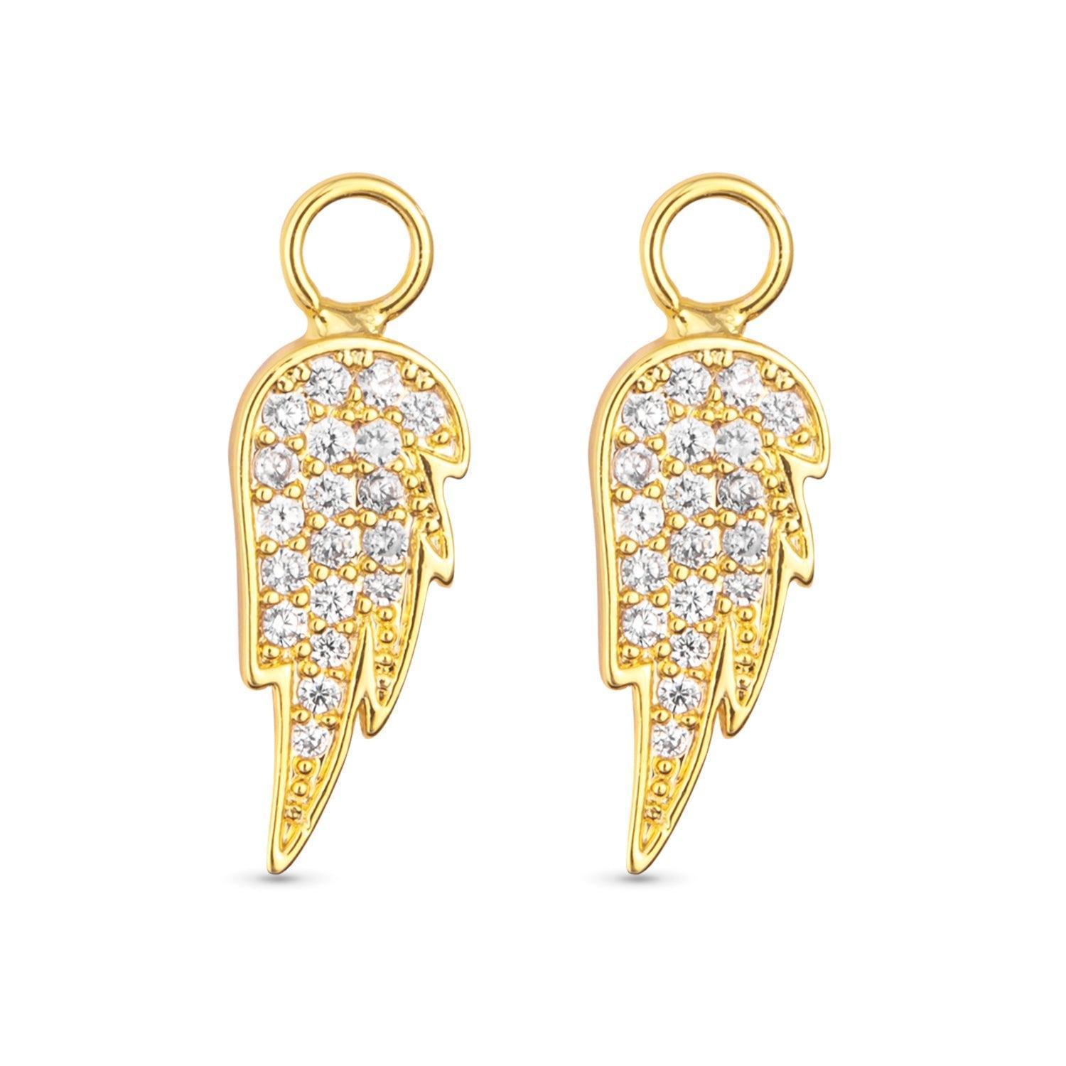 Gold Earring Charms, Multiple Styles Product Image