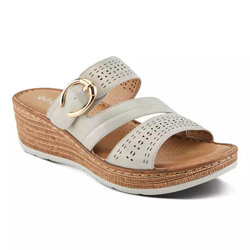 Patrizia Sharonda Women's Wedge Sandals, Size: 37, Silver Product Image